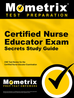 cover image of Certified Nurse Educator Exam Secrets Study Guide